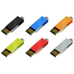 Pamięć Flash GOODRAM UCU mały metalowy pendrive reklamowy z logo