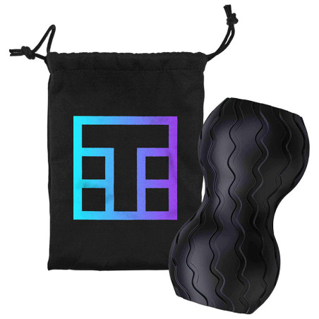 THERABODY WAVE DUO Massage Roller with advertising print