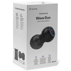 THERABODY WAVE DUO Massage Roller with advertising print