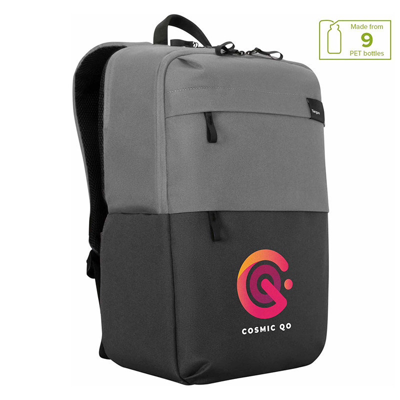 TARGUS SAGANO 16″ TRAVEL BACKPACK Eco Laptop Backpack with logo