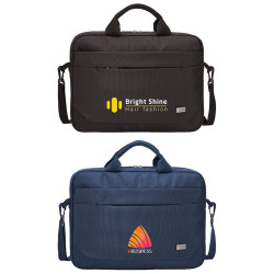 CASE LOGIC ADVANTAGE LAPTOP ATTACHE 14″ Laptop Bag with logo print