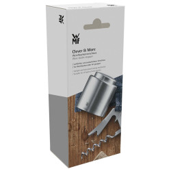 WMF CLEVER & MORE WINE BOTTLE SEAL Wine Stopper with advertising logo