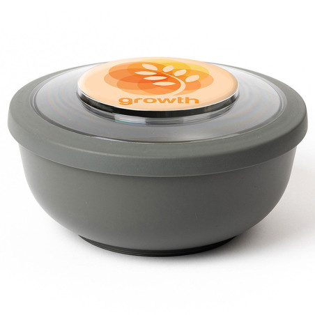 AMUSE LIFE DINNER BOWL 2L Lunch Box with advertising doming sticker