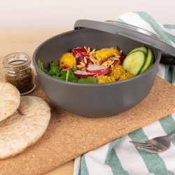 AMUSE LIFE DINNER BOWL 2L Lunch Box with advertising doming sticker