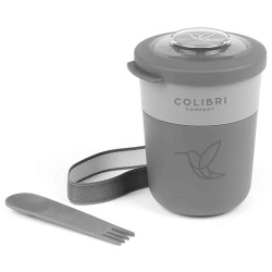 AMUSE LIFE MORNING & NOON BOWL 0.45L + 0.15L Lunch Box with Your logo