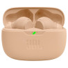 JBL WAVE BEAM Wireless Earbuds with advertising print