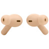 JBL WAVE BEAM Wireless Earbuds with advertising print