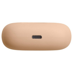 JBL WAVE BEAM Wireless Earbuds with advertising print
