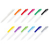 LECCE PEN ZEN RECYCLED WHITE eco plastic promotional Ballpen