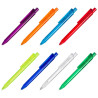 LECCE PEN ZEN LX transparent Ballpen with logo print