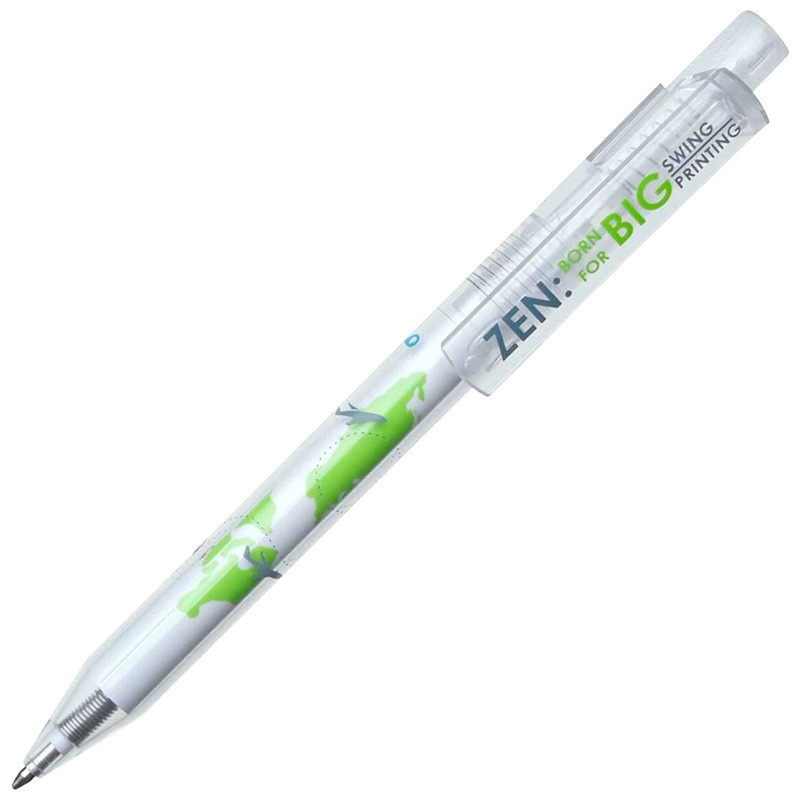 LECCE PEN ZEN SWING advertising Ballpen with rotating tube with print