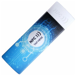 LECCE PEN ZEN NFC plastic Ballpen with Your company logo