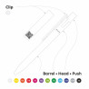 LECCE PEN ZEN QR advertising Ballpen with logo print