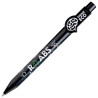 LECCE PEN ZEN R-ABS CLIP SPECIAL eco Ballpen with a logo-shaped clip