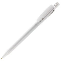 LECCE PEN TWIN RECYCLED WHITE eco Ballpen with Your company logo