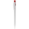 LECCE PEN TWIN RECYCLED WHITE eco Ballpen with Your company logo
