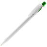 LECCE PEN TWIN RECYCLED WHITE eco Ballpen with Your company logo