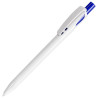 LECCE PEN TWIN RECYCLED WHITE eco Ballpen with Your company logo