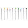 LECCE PEN TWIN RECYCLED WHITE eco Ballpen with Your company logo