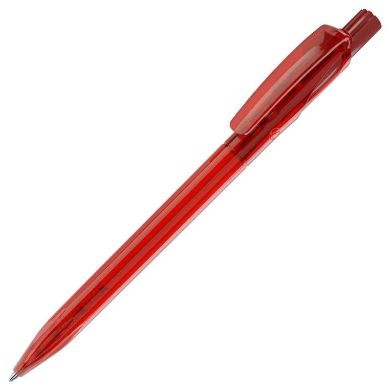 LECCE PEN TWIN LX Ballpen transparent plastic advertising with logo