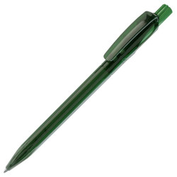 LECCE PEN TWIN LX Ballpen transparent plastic advertising with logo
