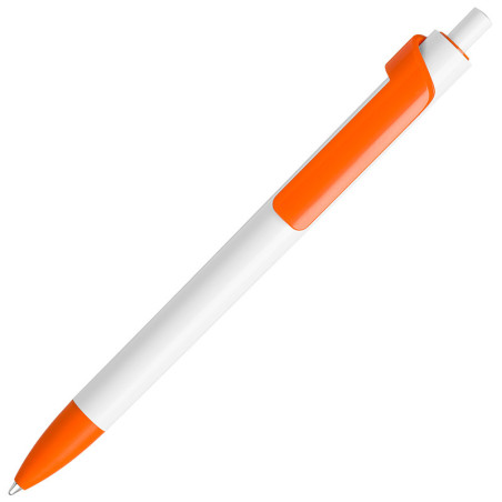 Długopis LECCE PEN FORTE WHITE plastikowy reklamowy