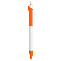 Długopis LECCE PEN FORTE WHITE plastikowy reklamowy