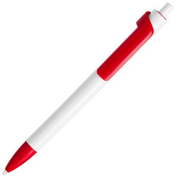 Długopis LECCE PEN FORTE WHITE plastikowy reklamowy
