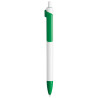 LECCE PEN FORTE WHITE plastic advertising Ballpen