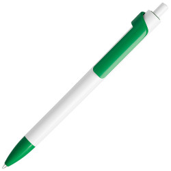 Długopis LECCE PEN FORTE WHITE plastikowy reklamowy
