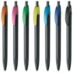 Eko Długopis LECCE PEN RE-PEN PUSH EB z recyklingu z nadrukiem
