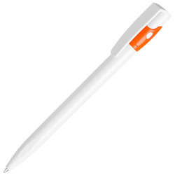LECCE PEN KIKI WHITE promotional Ballpen with print