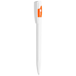 LECCE PEN KIKI WHITE promotional Ballpen with print
