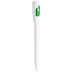 LECCE PEN KIKI WHITE promotional Ballpen with print