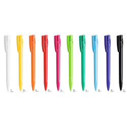 LECCE PEN KIKI SOLID plastic Ballpen with Your company logo