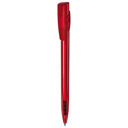 LECCE PEN KIKI LX Ballpen plastic transparent with logo