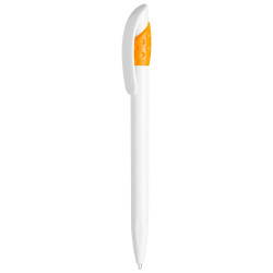 Długopis LECCE PEN GOLFF WHITE plastikowy z nadrukiem logo