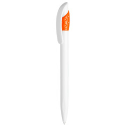 Długopis LECCE PEN GOLFF WHITE plastikowy z nadrukiem logo