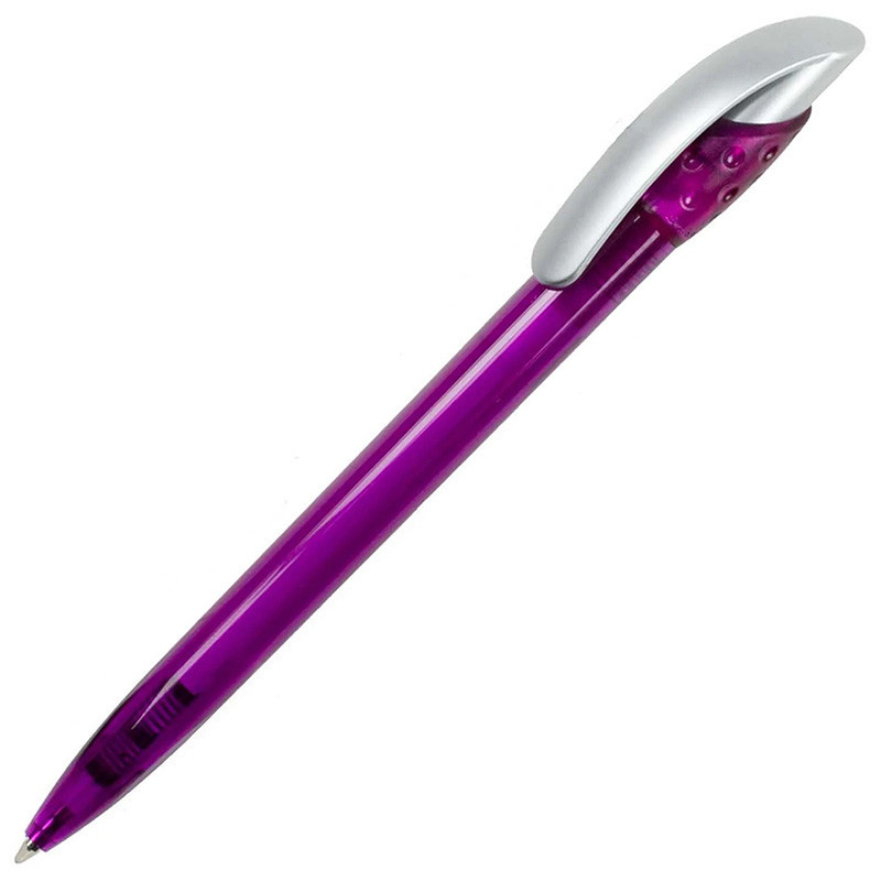 LECCE PEN GOLFF LX SAT Ballpen transparent plastic with print