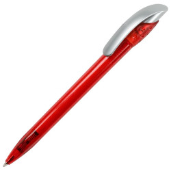 LECCE PEN GOLFF LX SAT Ballpen transparent plastic with print
