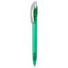LECCE PEN GOLFF LX SAT Ballpen transparent plastic with print