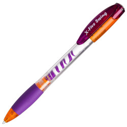LECCE PEN X-FIVE SWING Ballpen advertising with a rotating tube