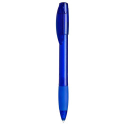 LECCE PEN X-FIVE FROST advertising Ballpen transparent matte with logo