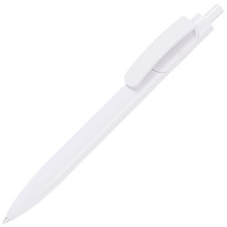 LECCE PEN TRIS WHITE plastic Ballpen with Your company logo