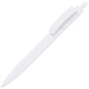 LECCE PEN TRIS WHITE plastic Ballpen with Your company logo