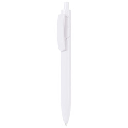 LECCE PEN TRIS WHITE plastic Ballpen with Your company logo