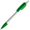 LECCE PEN TRIS WHITE plastic Ballpen with Your company logo