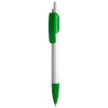 LECCE PEN TRIS WHITE plastic Ballpen with Your company logo