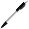 LECCE PEN TRIS WHITE plastic Ballpen with Your company logo