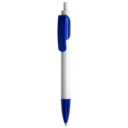LECCE PEN TRIS WHITE plastic Ballpen with Your company logo